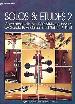 Bild des Verkufers fr Solos and etudes vol.2for violin and piano : piano accompaniment zum Verkauf von Smartbuy