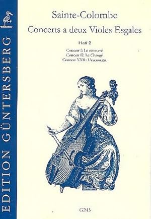 Seller image for Concerts a 2 violes egales Band 2fr 2 Violen da gamba : Partitur und Stimmen for sale by Smartbuy