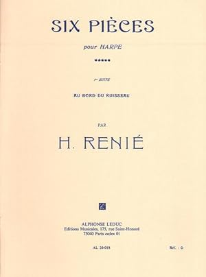 Bild des Verkufers fr Au bord du Ruisseau pour harpe6 pices pour harpe no.1 zum Verkauf von Smartbuy