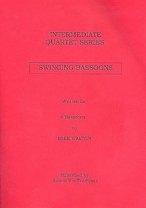 Bild des Verkufers fr Swinging Bassoonsfor 4 bassoons : score and parts zum Verkauf von Smartbuy
