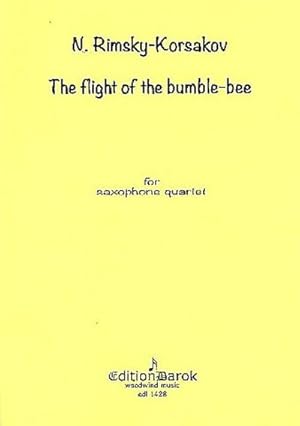 Bild des Verkufers fr The Flight of the Bumble-Beefor 4 saxophones (SATB) : score and parts zum Verkauf von Smartbuy