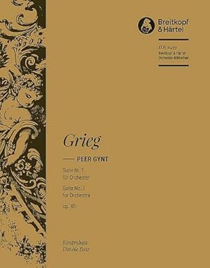 Immagine del venditore per Peer Gynt-Suite Nr.1 op.46fr Orchester : Kontrabass venduto da Smartbuy