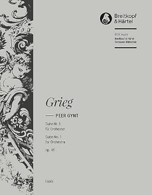 Immagine del venditore per Peer Gynt-Suite Nr.1 op.46fr Orchester : Viola venduto da Smartbuy