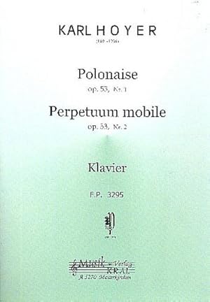 Bild des Verkufers fr Polonaise und Perpetuum mobile op.53fr Klavier zum Verkauf von Smartbuy