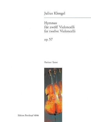 Bild des Verkufers fr Hymnus op.57fr 12 Violoncelli : Partitur zum Verkauf von Smartbuy