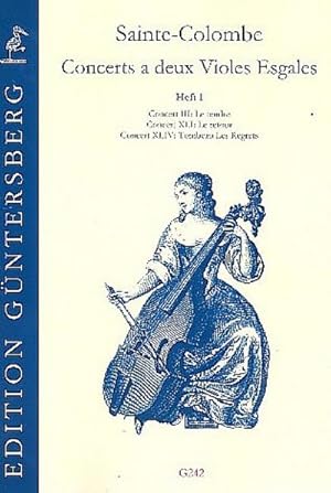 Seller image for Concerts a 2 violes egales Band 1fr 2 Violen da gamba : Partitur und Stimmen for sale by Smartbuy