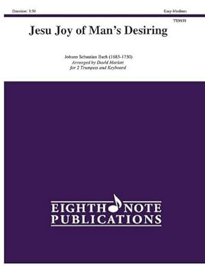 Bild des Verkufers fr Jesu Joy of Man's Desiringfor 2 trumpets and keyboard : score and parts zum Verkauf von Smartbuy