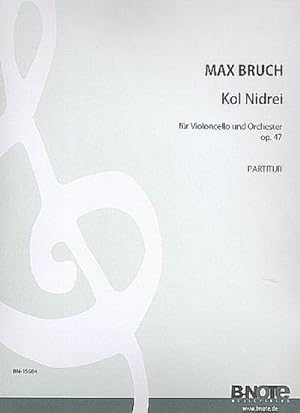 Seller image for Kol Nidrei op.47fr Violoncello und Orchester : Partitur for sale by Smartbuy