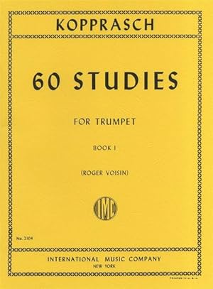 Bild des Verkufers fr 60 Studies vol.1 (nos.1-34)for trumpet zum Verkauf von Smartbuy