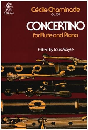 Bild des Verkufers fr Concertino op.107 for flute andorchestra for flute and piano zum Verkauf von Smartbuy