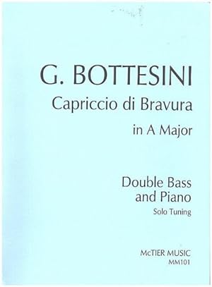 Bild des Verkufers fr Capriccio di Bravura in A Majorfor double bass and piano zum Verkauf von Smartbuy