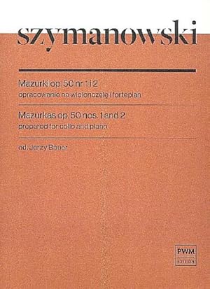 Bild des Verkufers fr Mazurkas op.50 no.1 and 2for violoncello and piano zum Verkauf von Smartbuy