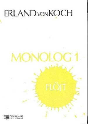 Imagen del vendedor de Monolog 1 fr Flte(1975) a la venta por Smartbuy