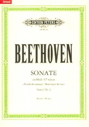 Bild des Verkufers fr Haftnotizblock Beethoven Mondscheinsonate 50 Seiten 10 x 7,5 cm zum Verkauf von Smartbuy