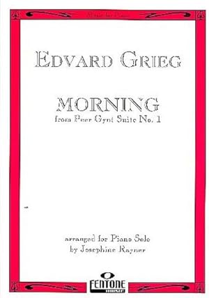 Bild des Verkufers fr Morning from Peer Gynt Suite no.1for piano zum Verkauf von Smartbuy