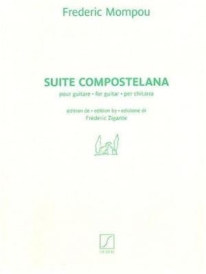 Bild des Verkufers fr Suite compostelanapour guitare zum Verkauf von Smartbuy