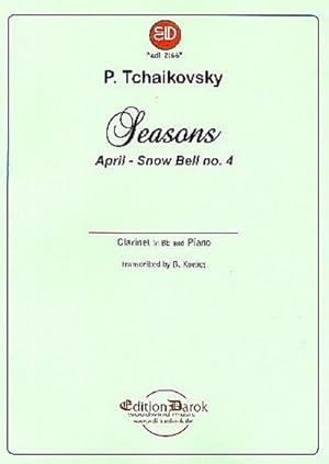 Bild des Verkufers fr April - Das Schneeglckchen op.37,4fr Klarinette und Klavier zum Verkauf von Smartbuy