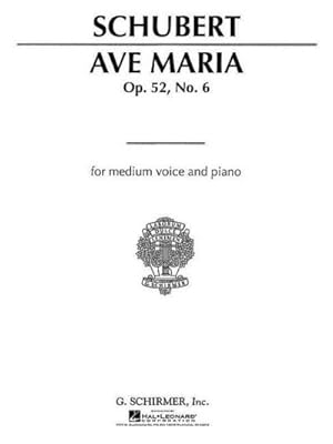 Bild des Verkufers fr Ave Maria : Medium Voice in A-Flat zum Verkauf von Smartbuy