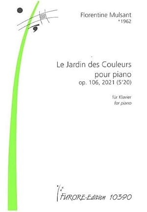 Bild des Verkufers fr Le Jardin des Couleurs op.106pour piano zum Verkauf von Smartbuy