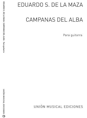 Bild des Verkufers fr Campanas del Alba para guitarra zum Verkauf von Smartbuy