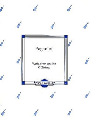 Bild des Verkufers fr Variations on the G Stringfor viola and piano zum Verkauf von Smartbuy