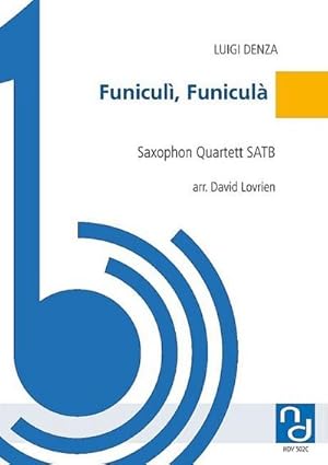 Bild des Verkufers fr Funicul, Funiculfr 4 Saxophone (SATBar) : Partitur und Stimmen zum Verkauf von Smartbuy