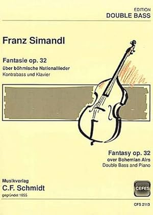 Bild des Verkufers fr Fantasie ber bhmische Nationallieder op.32fr Kontraba und Klavier zum Verkauf von Smartbuy