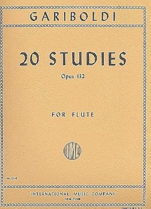 Imagen del vendedor de 20 Studies op.132for flute a la venta por Smartbuy