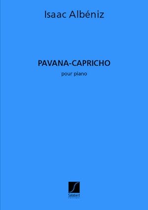 Bild des Verkufers fr Pavana-capricho op.12 pour piano zum Verkauf von Smartbuy
