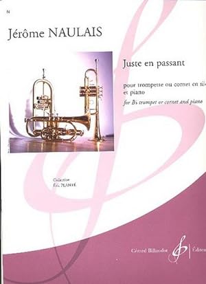 Bild des Verkufers fr Juste en passant pour trompette(cornet) et piano zum Verkauf von Smartbuy