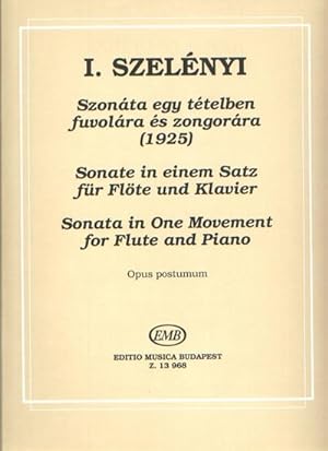 Seller image for Sonate in einme Satzfr Flte und Klavier for sale by Smartbuy