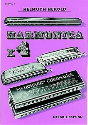 Seller image for Harmonica x 4 Band 4 fr 4 Mundharmonikas(Ensemble) (Gitarre und Bassinstrument ad lib) : Spielpartitur for sale by Smartbuy