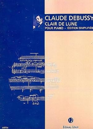 Bild des Verkufers fr Clair de lune de suite bergamasque:pour piano : version tres facile zum Verkauf von Smartbuy