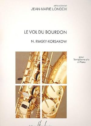 Bild des Verkufers fr Le vol du bourdon pour saxophonealto et piano zum Verkauf von Smartbuy