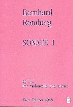 Bild des Verkufers fr Sonate op.43,1fr Violoncello und Klavier zum Verkauf von Smartbuy