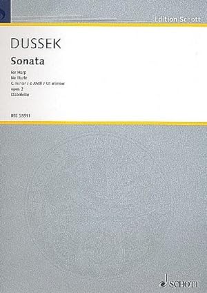 Bild des Verkufers fr Sonata c-Moll op.2fr Harfe zum Verkauf von Smartbuy