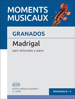 Bild des Verkufers fr Madrigal fr Violoncello und Klavier zum Verkauf von Smartbuy