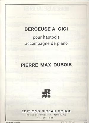 Imagen del vendedor de Berceuse  Gigi pour hautbois et piano a la venta por Smartbuy