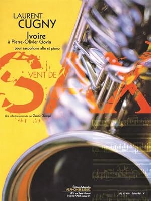 Image du vendeur pour Ivoire pour saxophone alto et piano mis en vente par Smartbuy