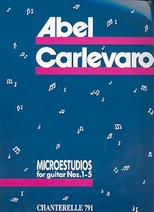 Imagen del vendedor de Microestudios vol.1 (Nr.1-5)for guitar a la venta por Smartbuy