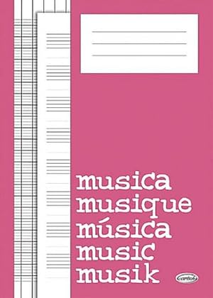 Seller image for Quaderno di Musica (Block, Cahier de Musique) : Buch for sale by Smartbuy