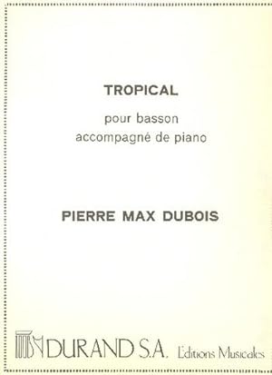 Bild des Verkufers fr Tropicalpour basson et piano zum Verkauf von Smartbuy