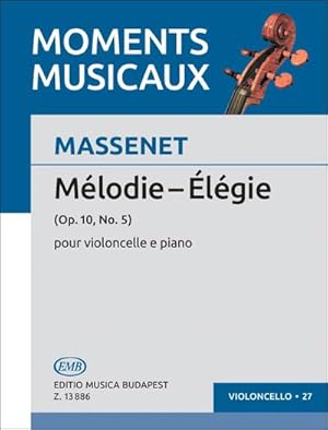 Seller image for Melodie-Elegie op.10,5 fr Cellound Klavier for sale by Smartbuy