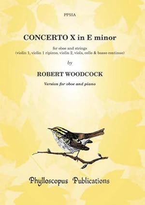 Bild des Verkufers fr Concerto in e Minor no.10 for oboe andstrings for oboe and piano zum Verkauf von Smartbuy