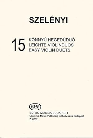 Seller image for 15 leichte Duos fr 2 ViolinenSpielpartitur for sale by Smartbuy