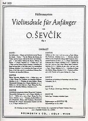 Bild des Verkufers fr Violinschule fr Anfnger op.6,3 zum Verkauf von Smartbuy