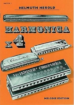 Seller image for Harmonica x 4 Band 1 fr 4 Mundharmonikas(Ensemble) (Gitarre und Bassinstrument ad lib) : Spielpartitur for sale by Smartbuy