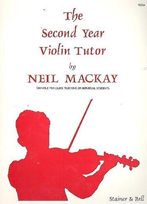 Bild des Verkufers fr The second Year Violin Tutorfor violin zum Verkauf von Smartbuy