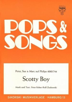 Bild des Verkufers fr Scotty Boyfr Gesang und Klavier : Einzelausgabe zum Verkauf von Smartbuy