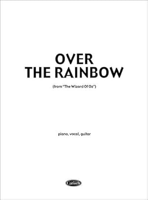 Seller image for Harold Arlen, Over The Rainbow (The Wizard Of Oz)Piano, Vocal and Guitar : Buch for sale by Smartbuy